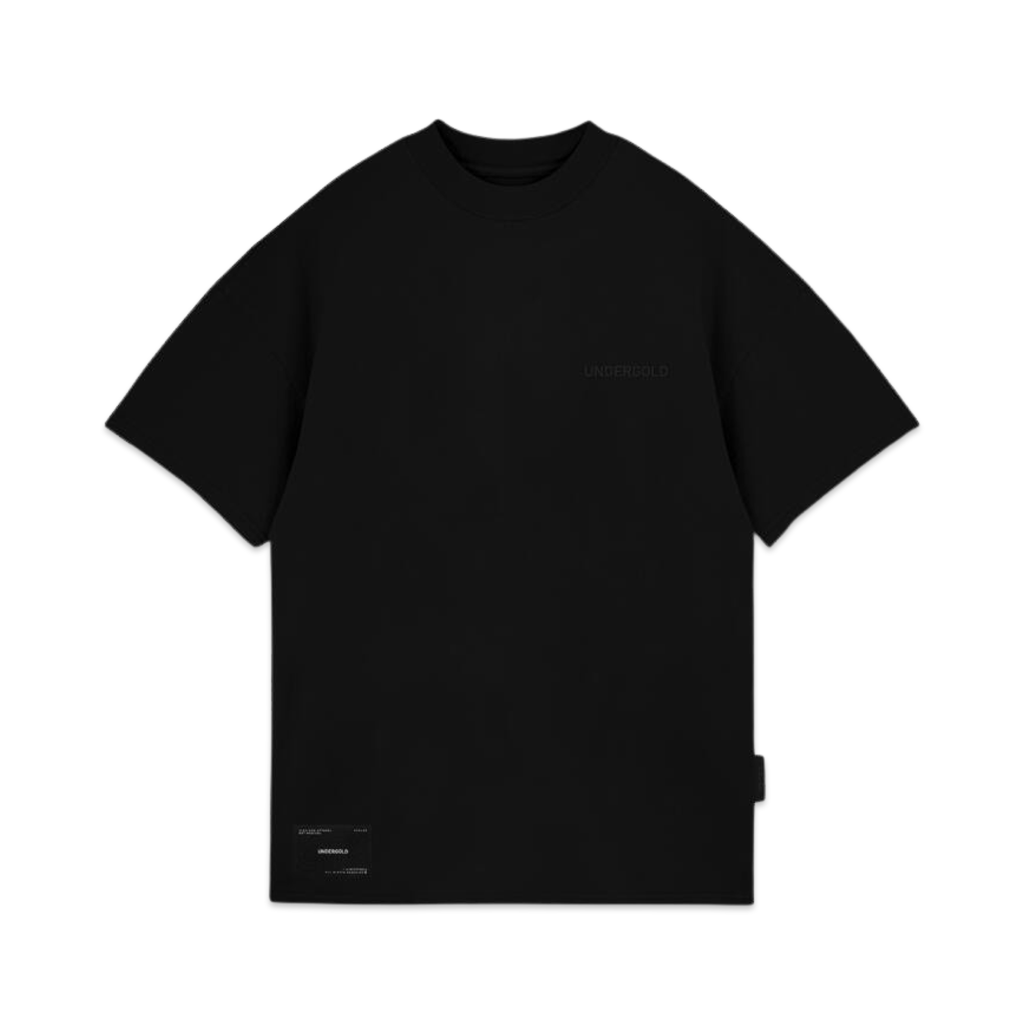 Undergold Solid III Basic T-shirt Black